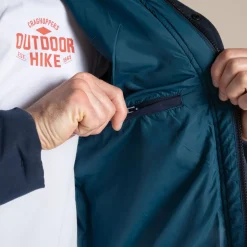 Aaron Kapuzenjacke mit daunengleichem Effekt für Herren | Blue Navy