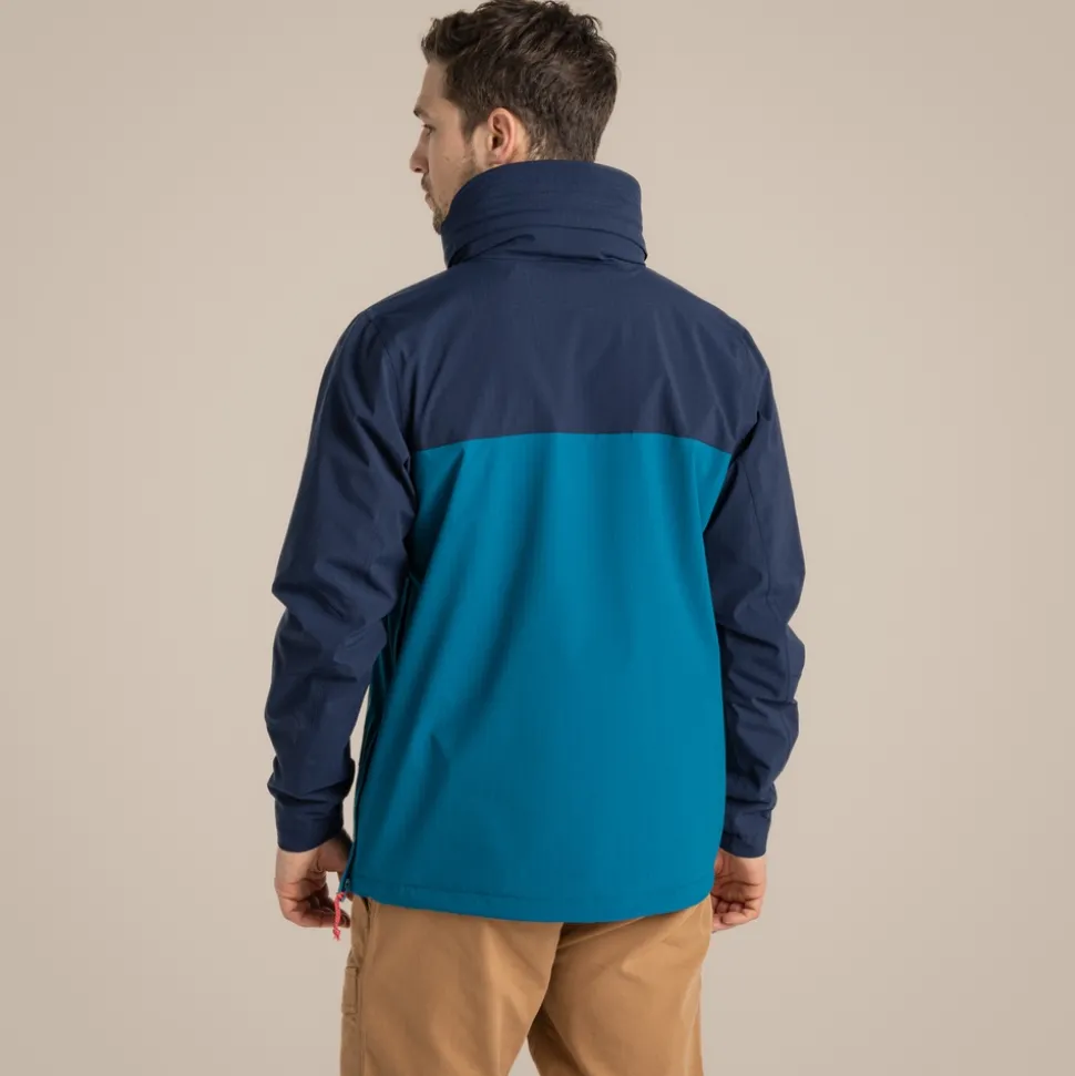 Anderson wasserdichte Regenjacke | Blue Navy / Lagoon Blue