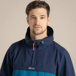 Anderson wasserdichte Regenjacke | Blue Navy / Lagoon Blue