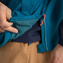 Anderson wasserdichte Regenjacke | Blue Navy / Lagoon Blue