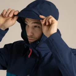 Anderson wasserdichte Regenjacke | Blue Navy / Lagoon Blue