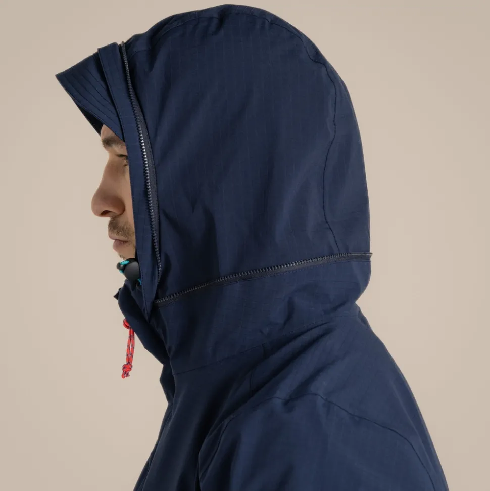 Anderson wasserdichte Regenjacke | Blue Navy / Lagoon Blue