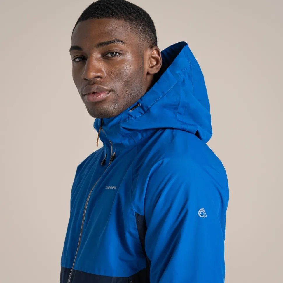 Atlas Jacke mit wasserdichtem Design für Herren | Bolt Blue / Blue Navy