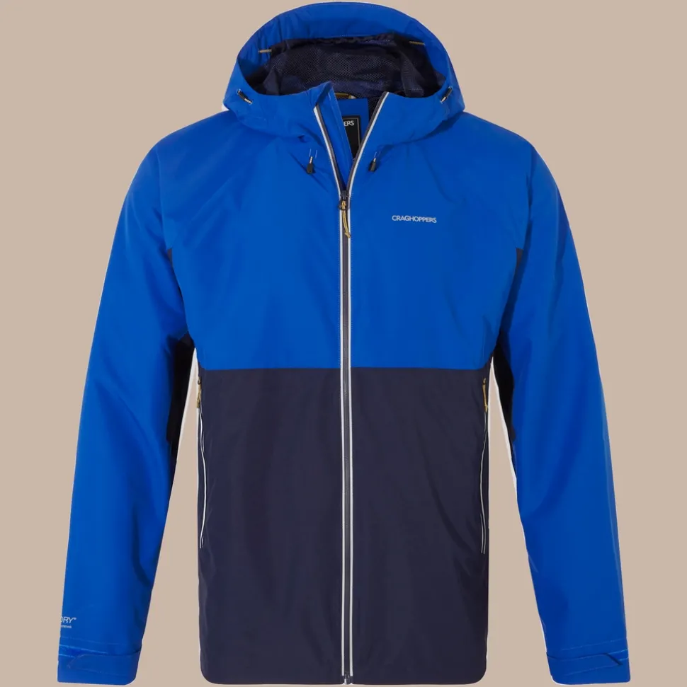 Atlas Jacke mit wasserdichtem Design für Herren | Bolt Blue / Blue Navy