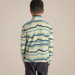 Bachas Half Zip Fleece für Kinder | Key Lime Print
