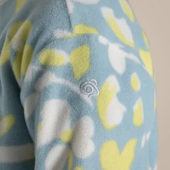 Bachas Half Zip Fleece für Kinder | Sky Blue Print