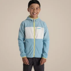 Bindloe Fleecejacke mit Kapuze für Kinder | Sky Blue