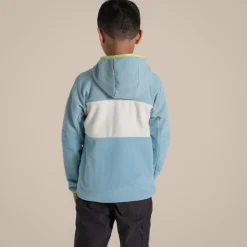 Bindloe Fleecejacke mit Kapuze für Kinder | Sky Blue