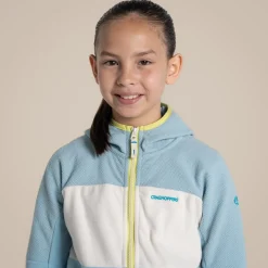 Bindloe Fleecejacke mit Kapuze für Kinder | Sky Blue