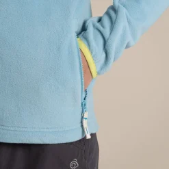 Bindloe Fleecejacke mit Kapuze für Kinder | Sky Blue