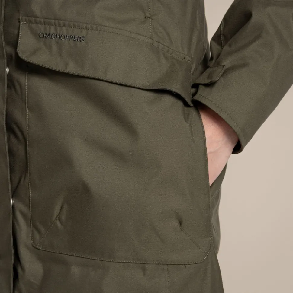 Caithness Jacke mit wasserdichtem Design für Damen | Wild Olive