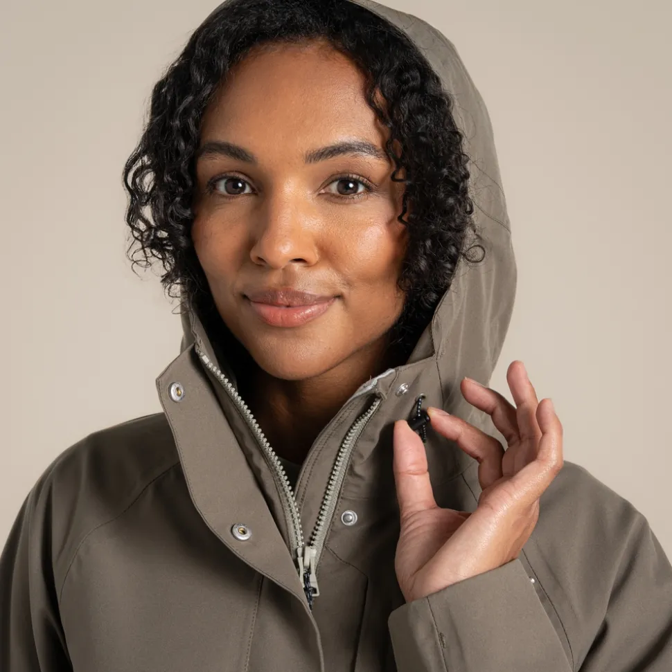 Caldbeck II wasserdichte Jacke für Damen | Wild Olive