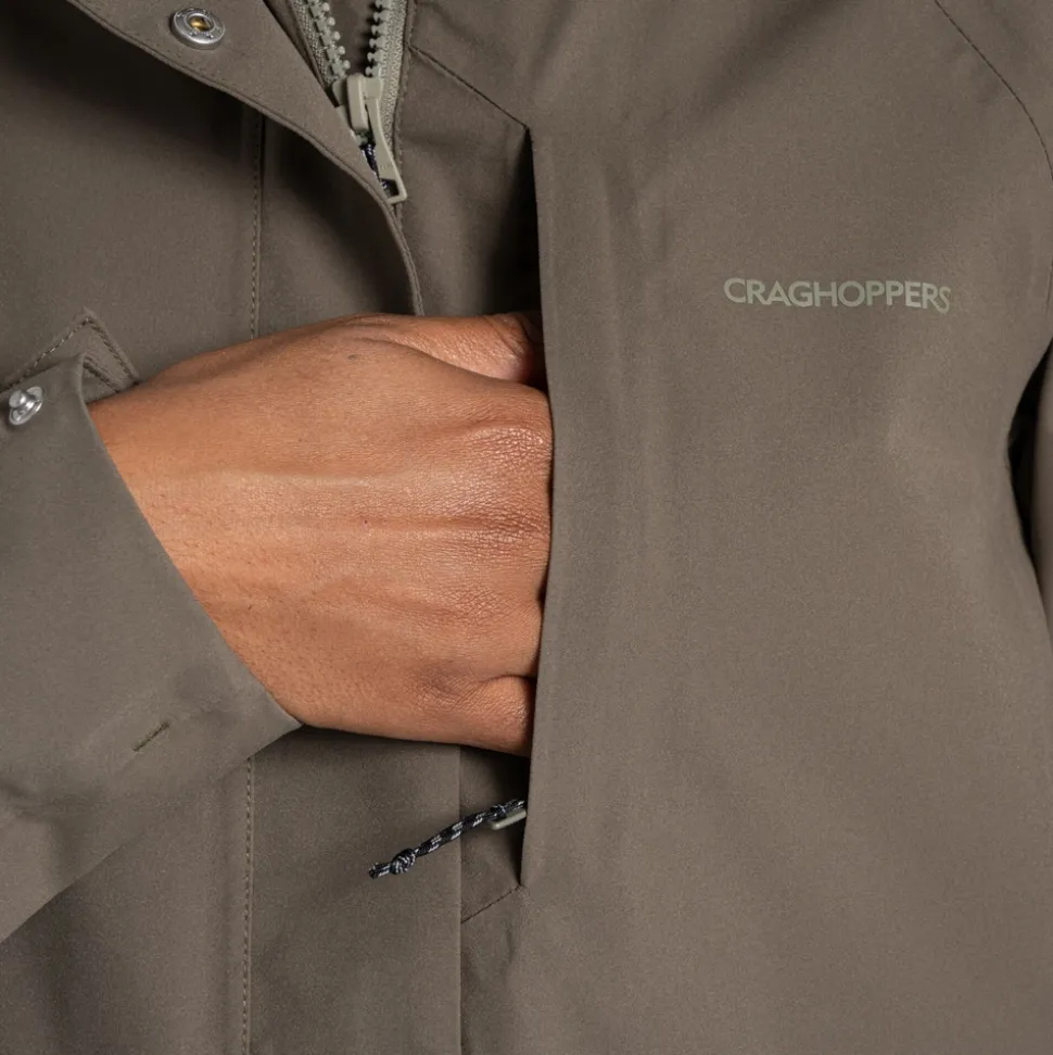 Caldbeck II wasserdichte Jacke für Damen | Wild Olive