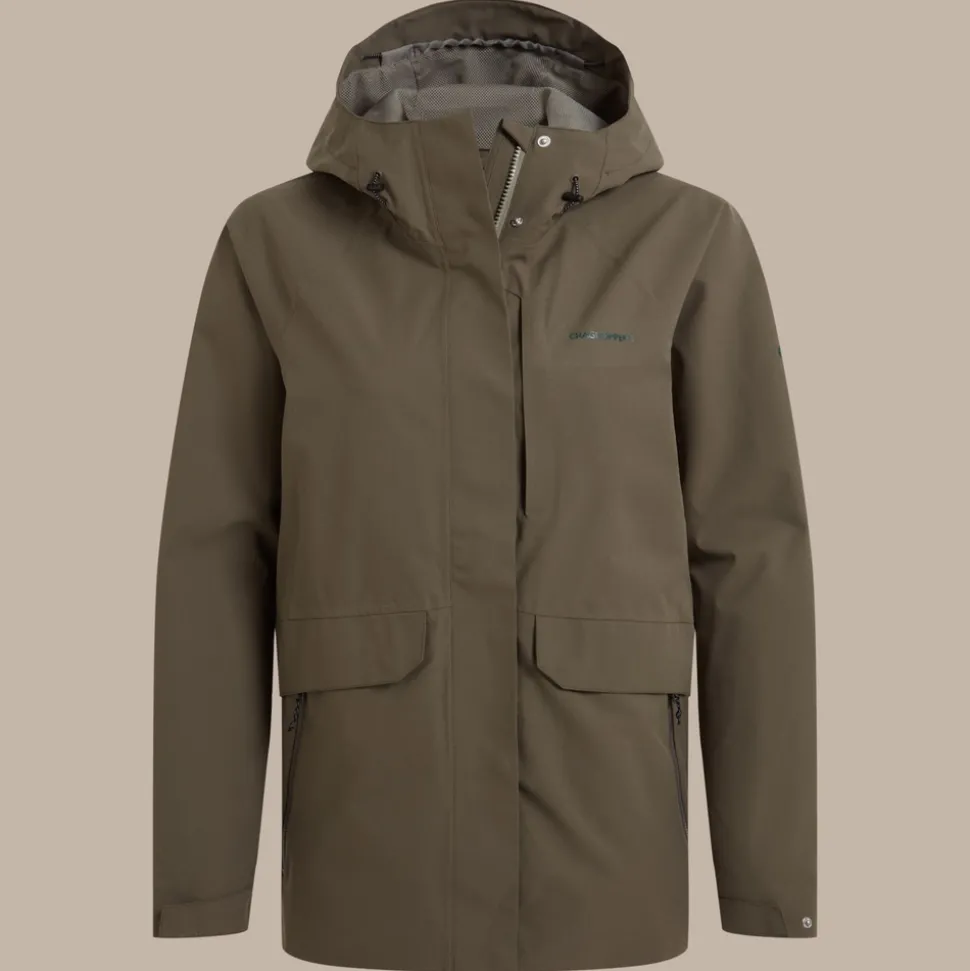 Caldbeck II wasserdichte Jacke für Damen | Wild Olive