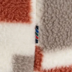 Clifford Half Zip Fleece für Herren | Red Beach Print