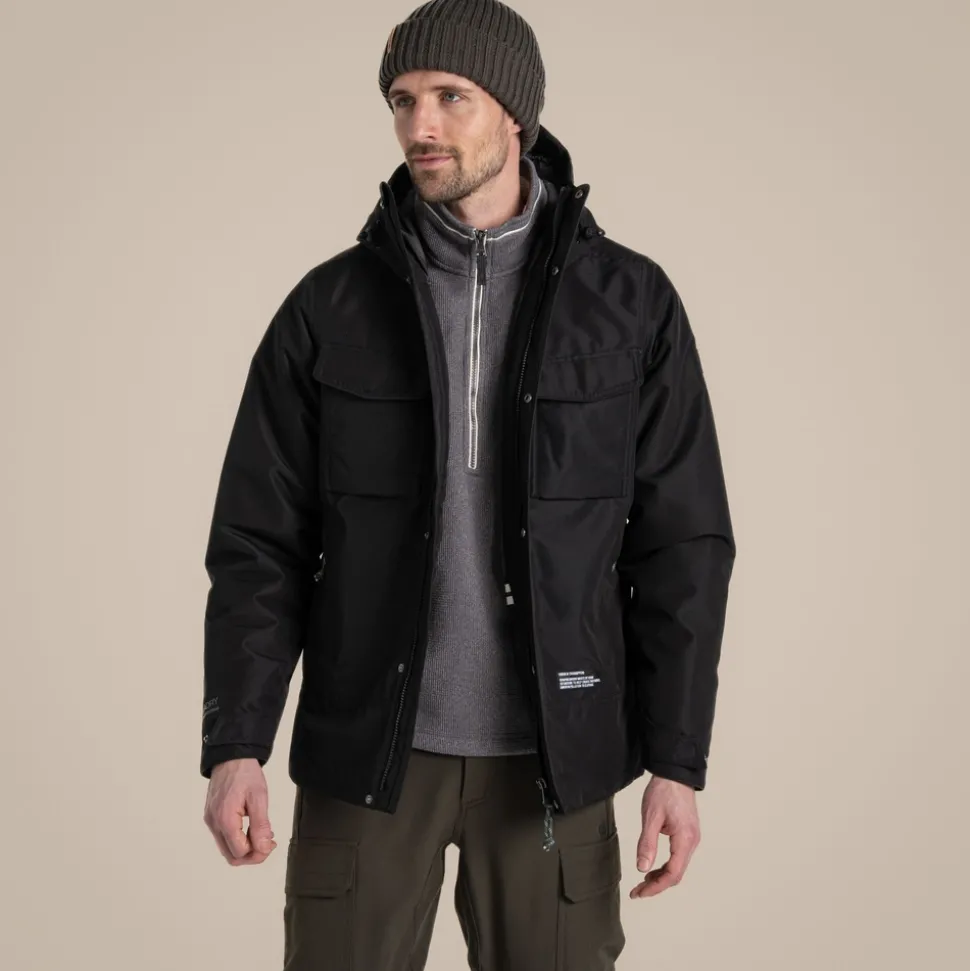 CO2 Renu Arche wasserdichte Jacke für Herren | Black