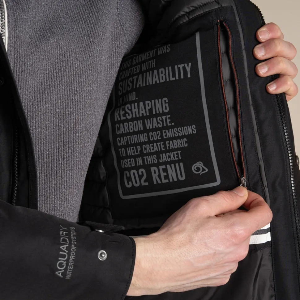 CO2 Renu Arche wasserdichte Jacke für Herren | Black
