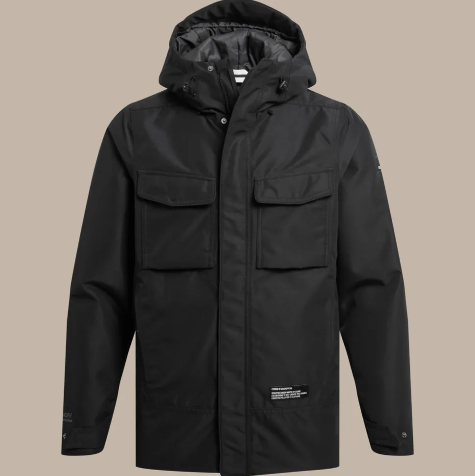 CO2 Renu Arche wasserdichte Jacke für Herren | Black
