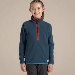 CO2 Renu Fleece für Kinder | Blue Stone