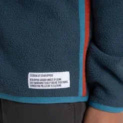 CO2 Renu Fleece für Kinder | Blue Stone