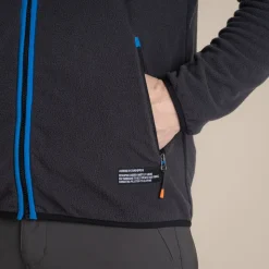 CO2 Renu Fleece mit durchgehendem Reißverschluss für Herren | Black Pepper