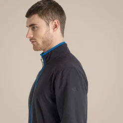 CO2 Renu Fleece mit durchgehendem Reißverschluss für Herren | Black Pepper