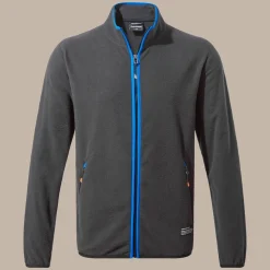 CO2 Renu Fleece mit durchgehendem Reißverschluss für Herren | Black Pepper