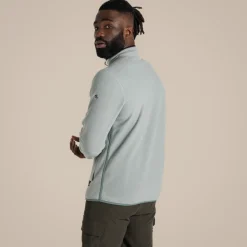 CO2 Renu Fleece mit durchgehendem Reißverschluss für Herren | Lichen Green