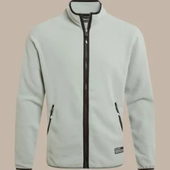 CO2 Renu Fleece mit durchgehendem Reißverschluss für Herren | Lichen Green
