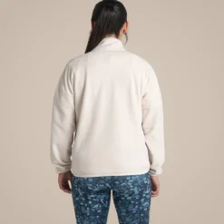 CO2 Renu Half Zip Fleece für Damen | Ecru