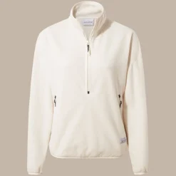 CO2 Renu Half Zip Fleece für Damen | Ecru
