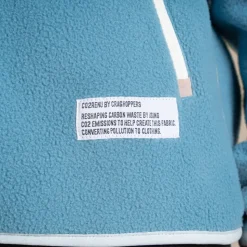 CO2 Renu Half Zip Fleece für Damen | Light Denim