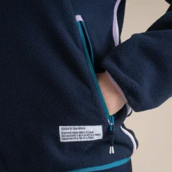 CO2 Renu Half Zip Fleece für Damen | Blue Navy