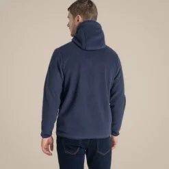 Colm Fleece mit durchgehendem Reißverschluss für Herren | Blue Navy