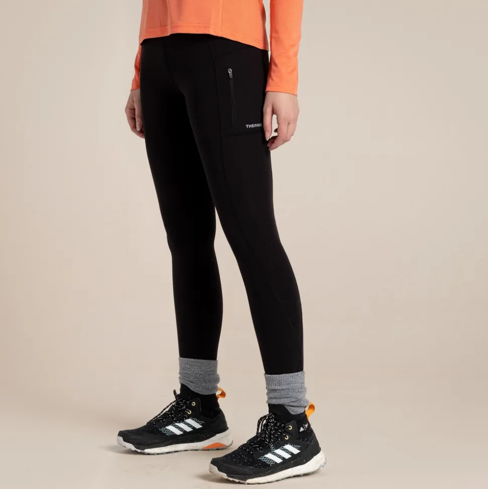 Compression Thermal Leggings für Damen | Black