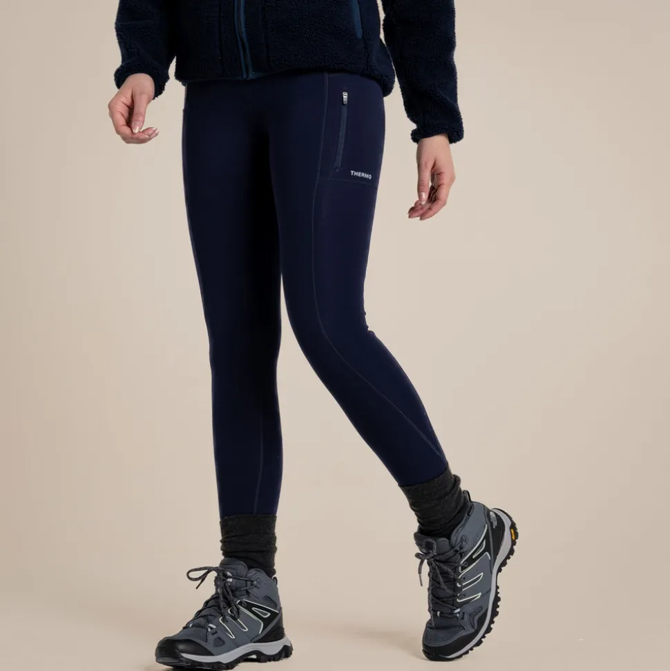 Compression Thermal Leggings für Damen | Blue Navy