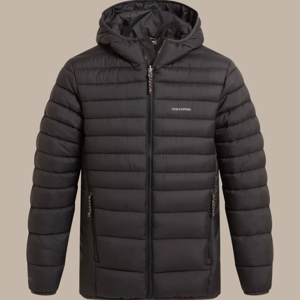 Compresslite IX isolierende Kapuzenjacke für Herren | Black