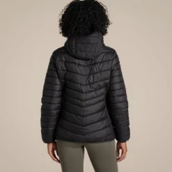 Compresslite IX isolierende Kapuzenjacke für Damen | Black