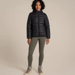 Compresslite IX isolierende Kapuzenjacke für Damen | Black