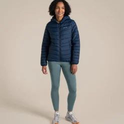 Compresslite IX isolierende Kapuzenjacke für Damen | Blue Navy