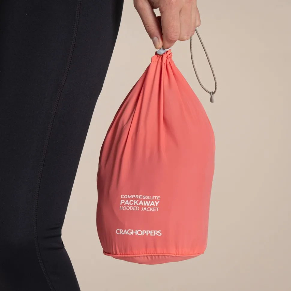 Compresslite VIII Kapuzenjacke für Damen | Deep Coral
