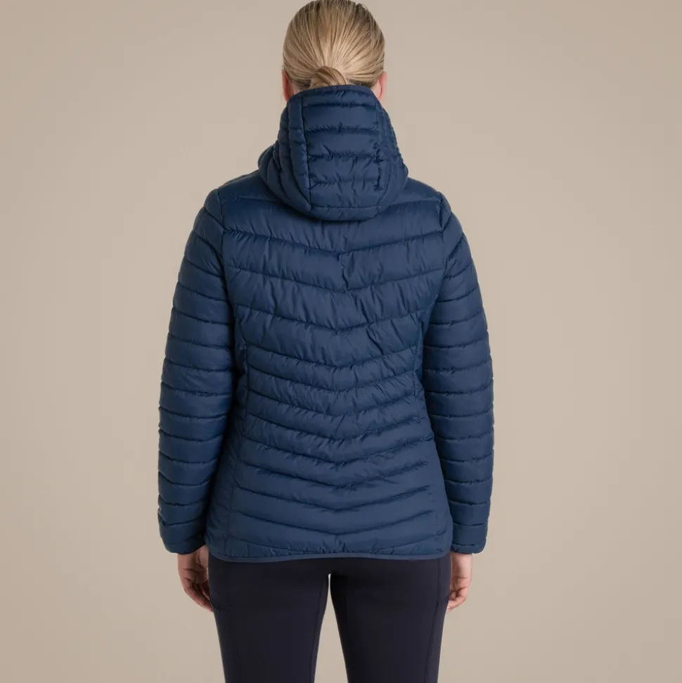 Compresslite VIII Kapuzenjacke für Damen | Blue Navy / Blue Navy