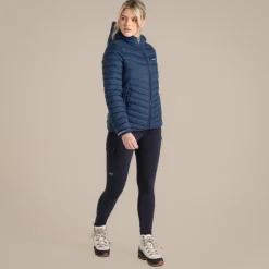 Compresslite VIII Kapuzenjacke für Damen | Blue Navy / Blue Navy