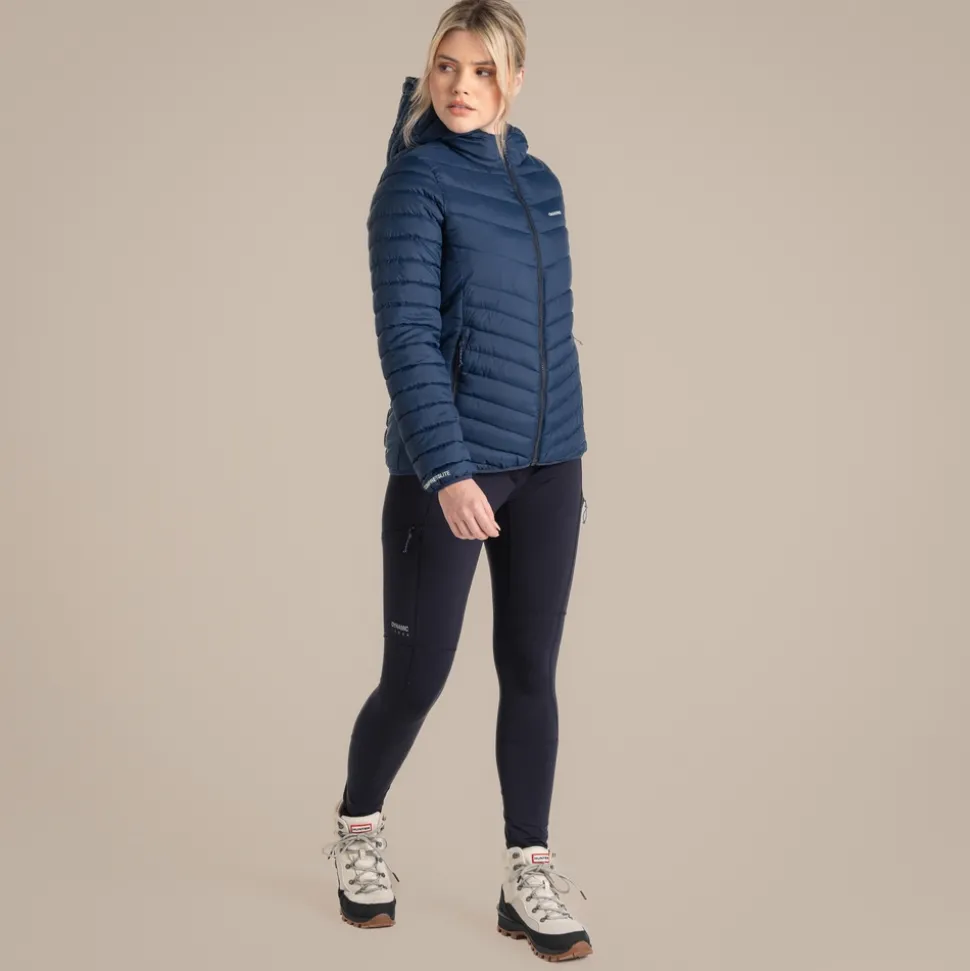Compresslite VIII Kapuzenjacke für Damen | Blue Navy / Blue Navy