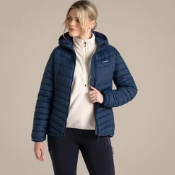 Compresslite VIII Kapuzenjacke für Damen | Blue Navy / Blue Navy