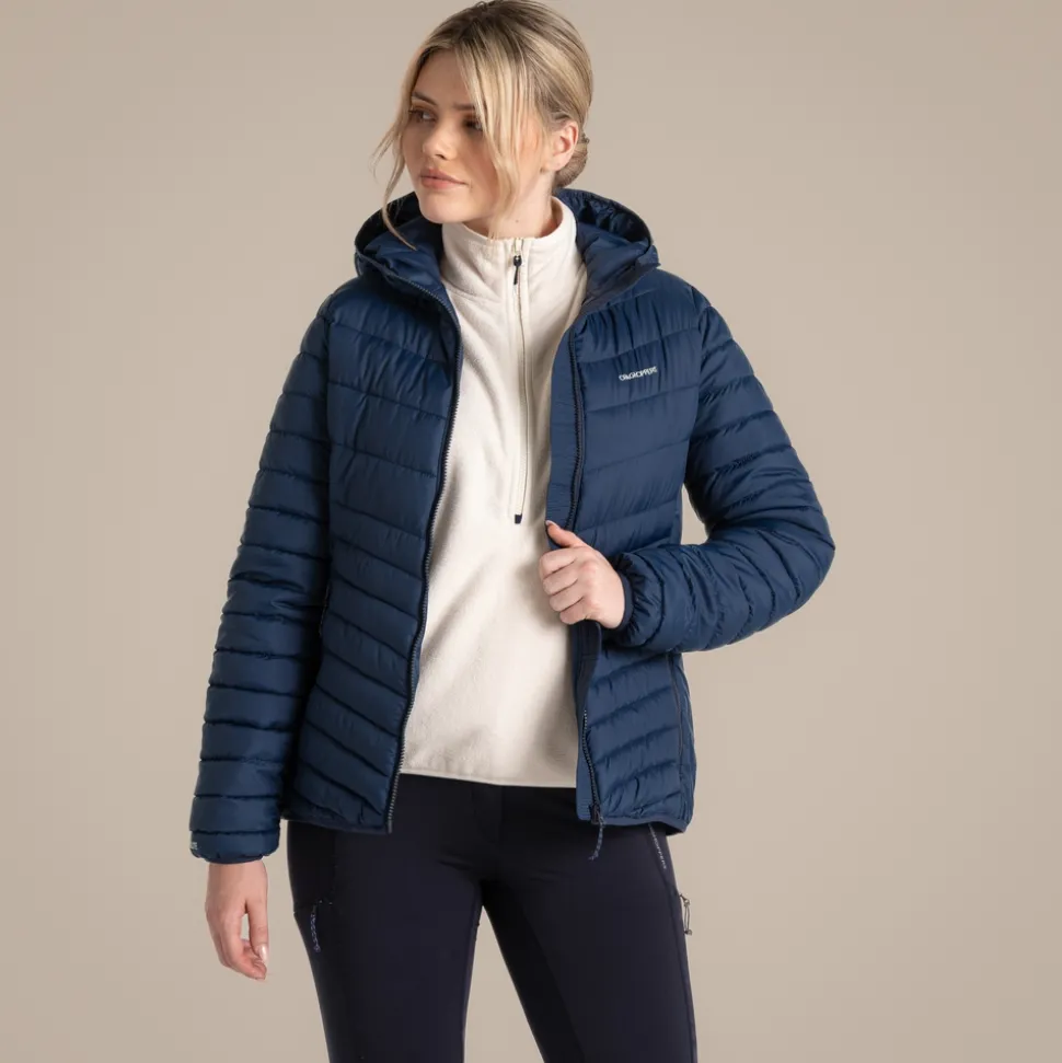 Compresslite VIII Kapuzenjacke für Damen | Blue Navy / Blue Navy