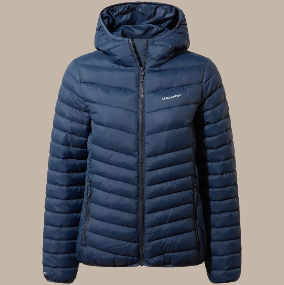 Compresslite VIII Kapuzenjacke für Damen | Blue Navy / Blue Navy