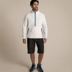 CO2Renu II Half Zip Fleece für Herren | Ecru