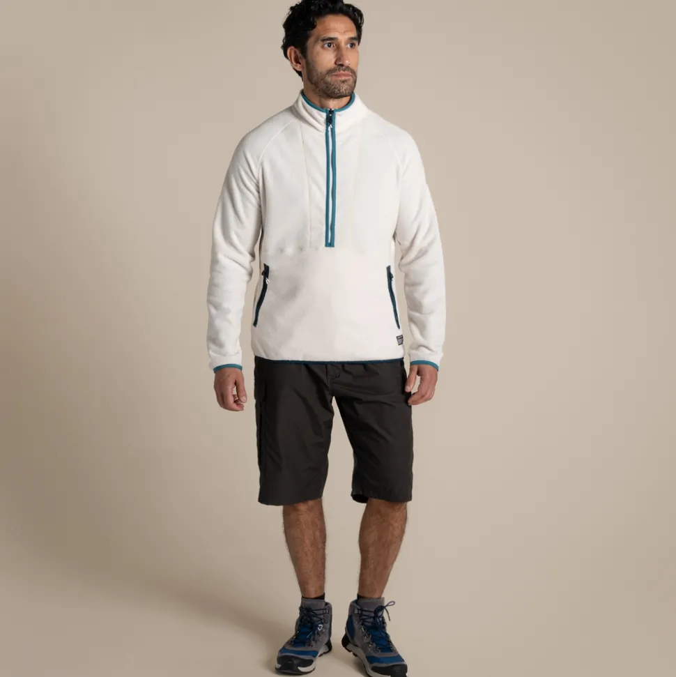 CO2Renu II Half Zip Fleece für Herren | Ecru