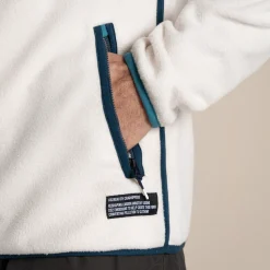 CO2Renu II Half Zip Fleece für Herren | Ecru